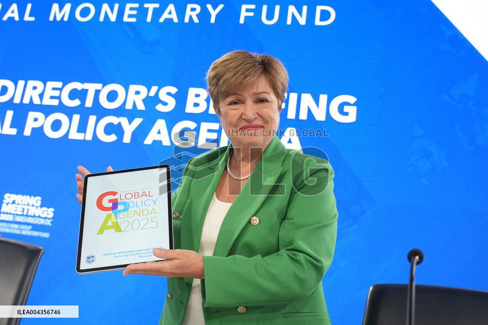 IMF Kristalina Georgieva press conference - Washington