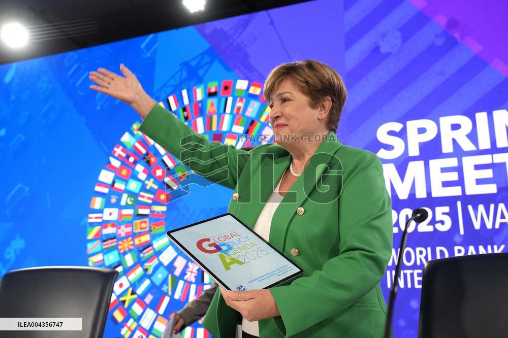 IMF Kristalina Georgieva press conference - Washington