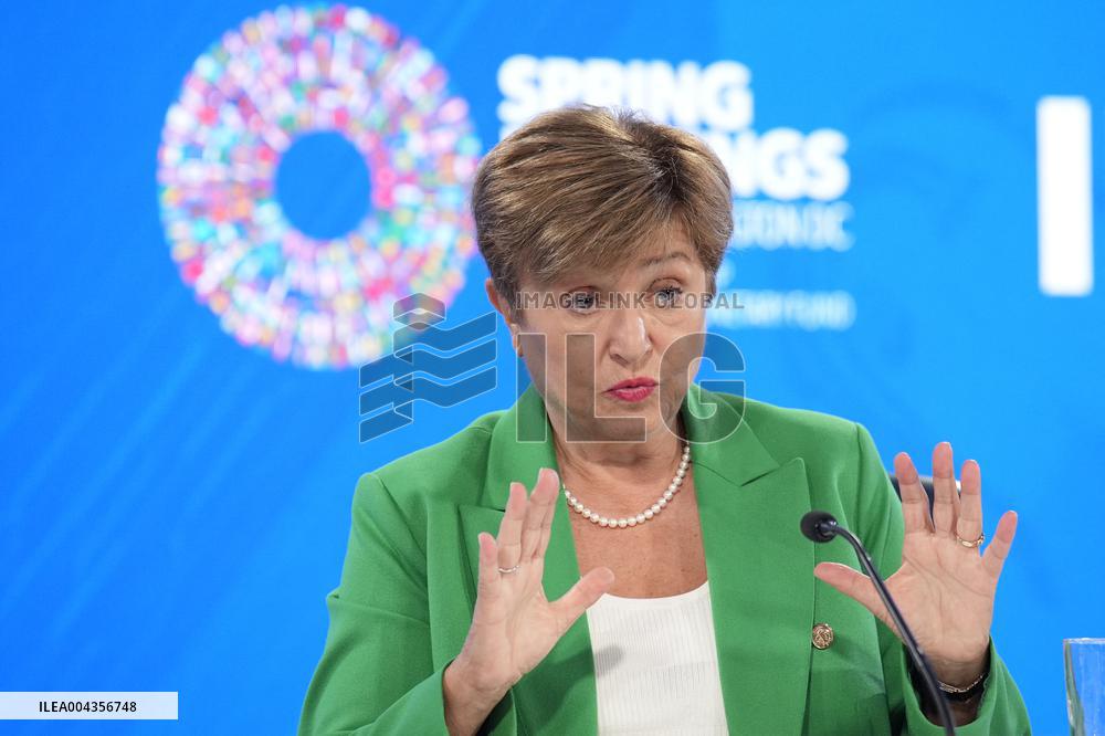 IMF Kristalina Georgieva press conference - Washington