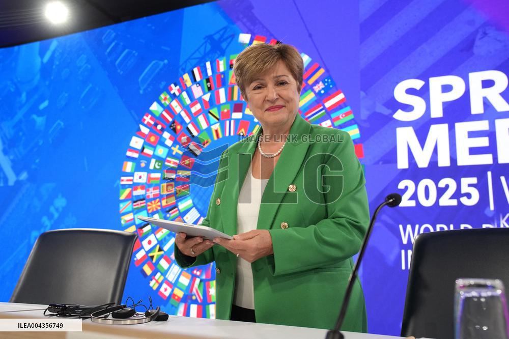 IMF Kristalina Georgieva press conference - Washington