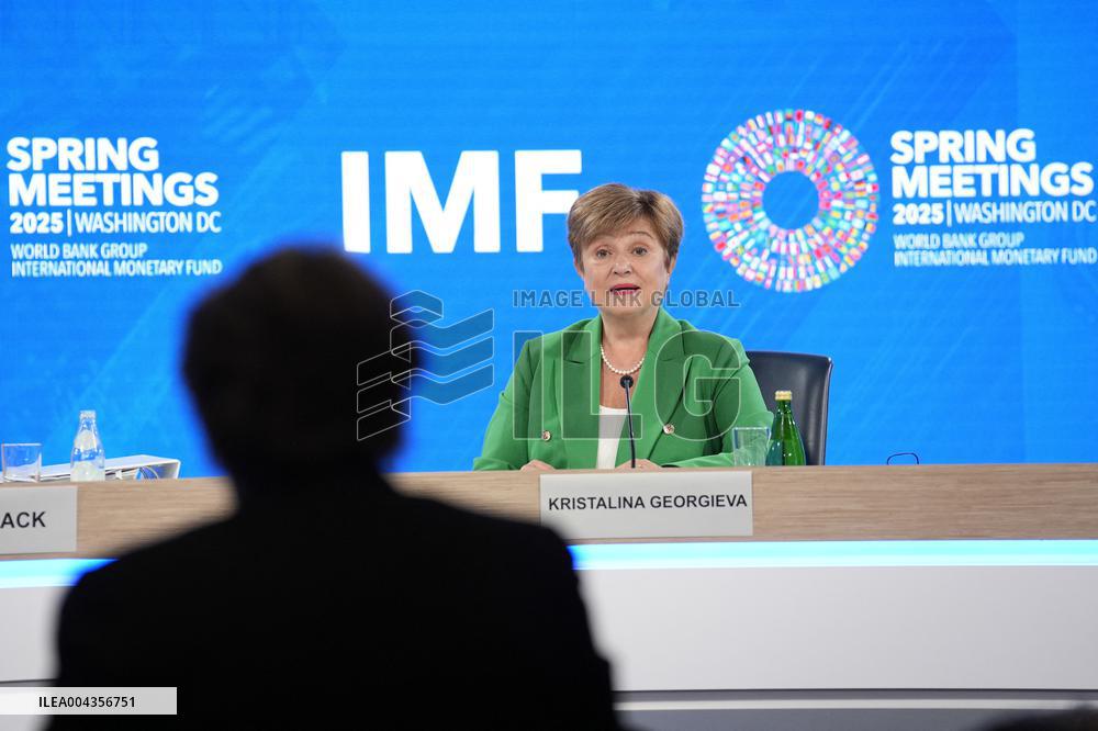 IMF Kristalina Georgieva press conference - Washington