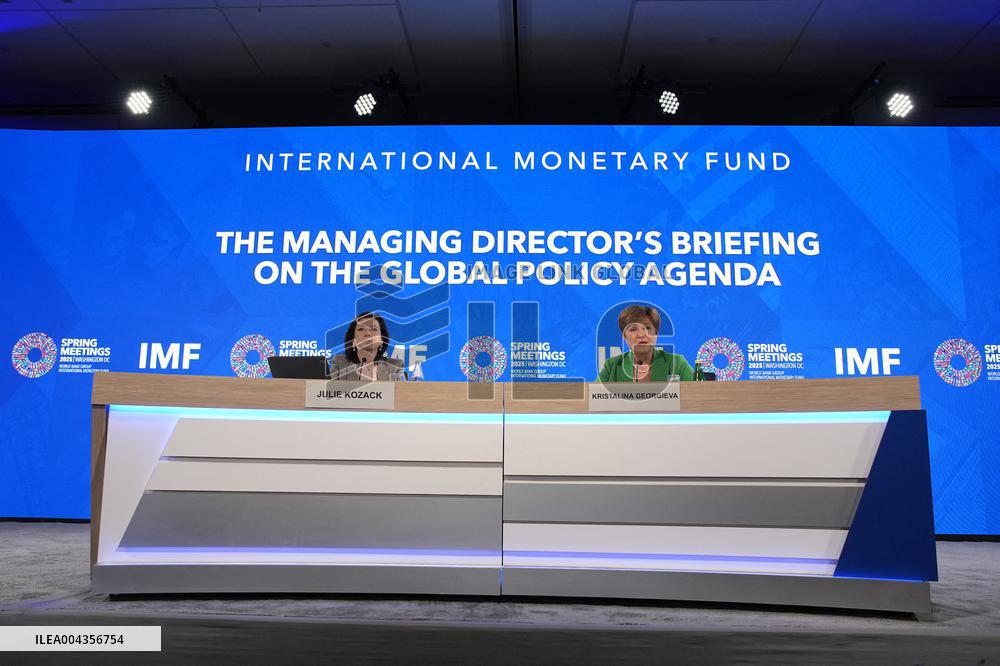 IMF Kristalina Georgieva press conference - Washington