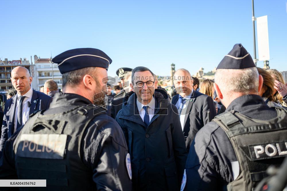 Minister Retailleau Reviews Security Measures in Marseille