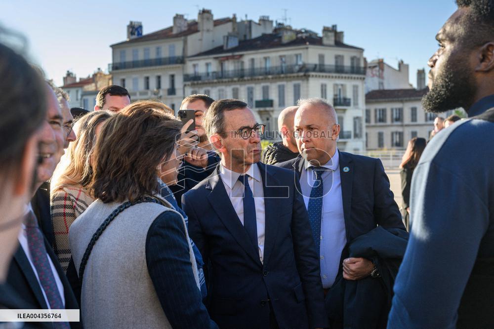 Minister Retailleau Reviews Security Measures in Marseille