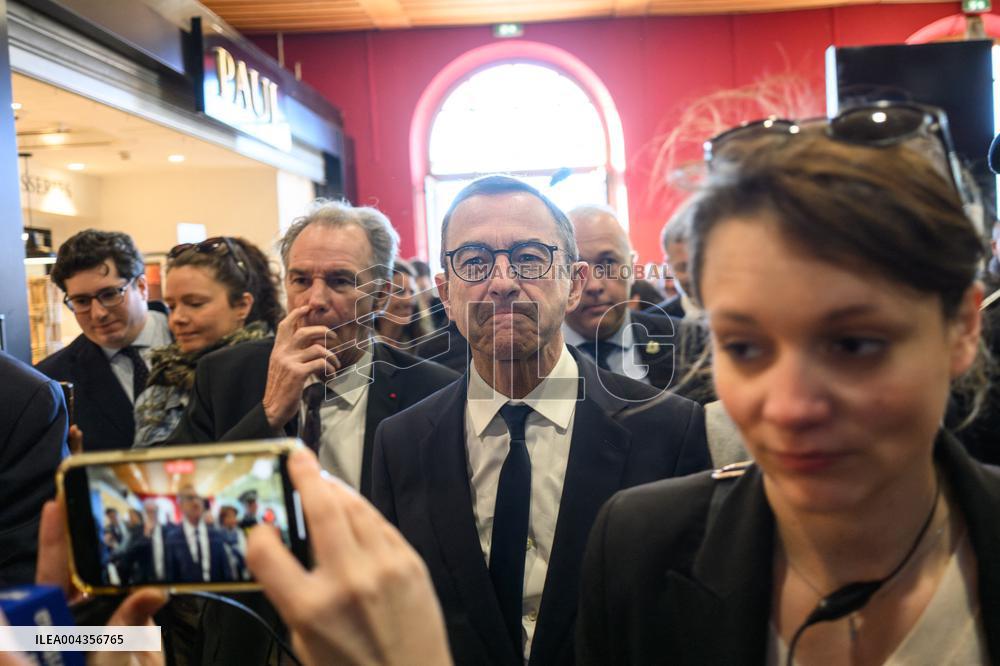 Minister Retailleau Reviews Security Measures in Marseille