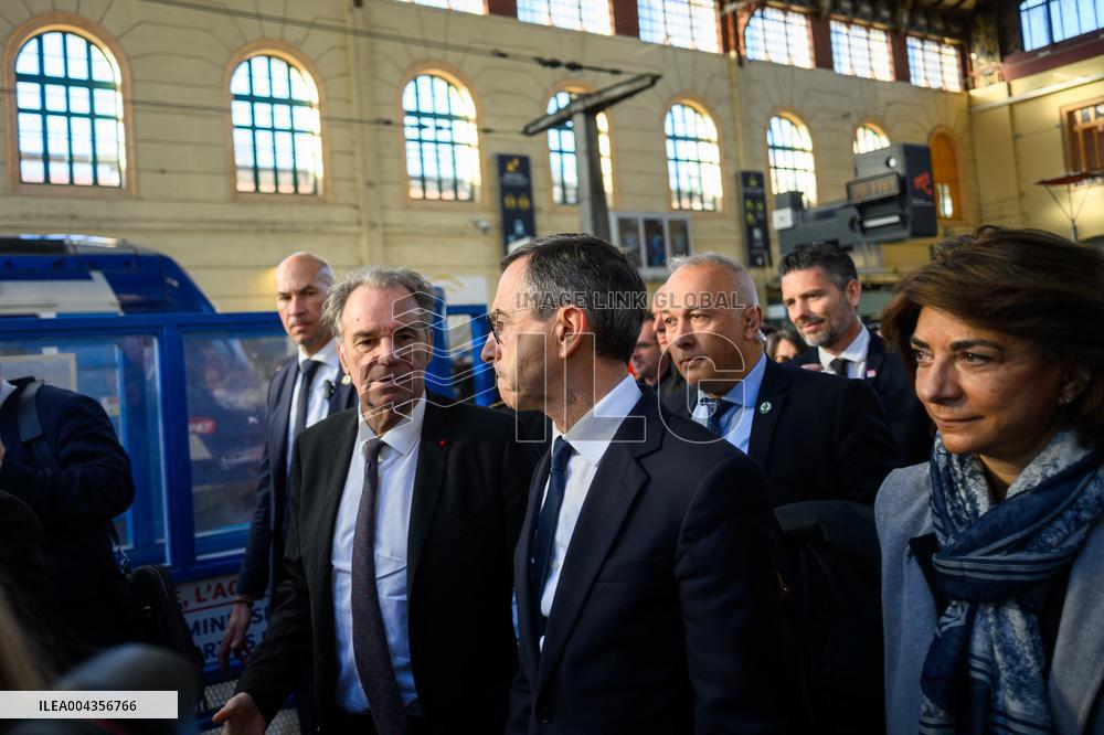 Minister Retailleau Reviews Security Measures in Marseille