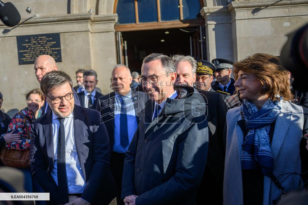 Minister Retailleau Reviews Security Measures in Marseille