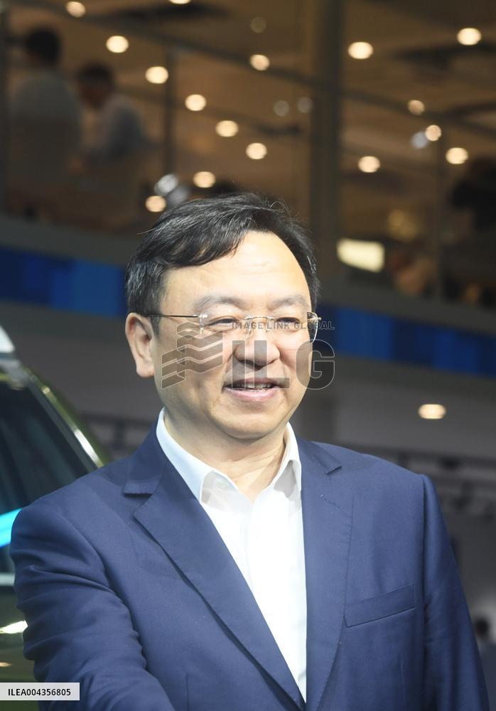 BYD Wang Chuanfu at 2025 Shanghai Auto Show
