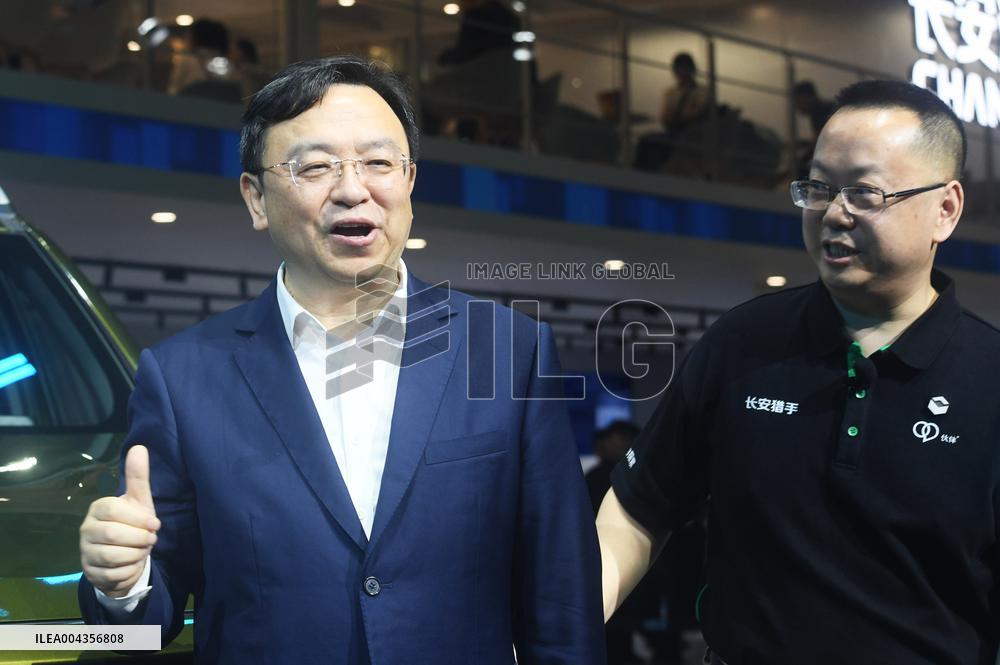 BYD Wang Chuanfu at 2025 Shanghai Auto Show