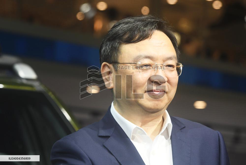 BYD Wang Chuanfu at 2025 Shanghai Auto Show