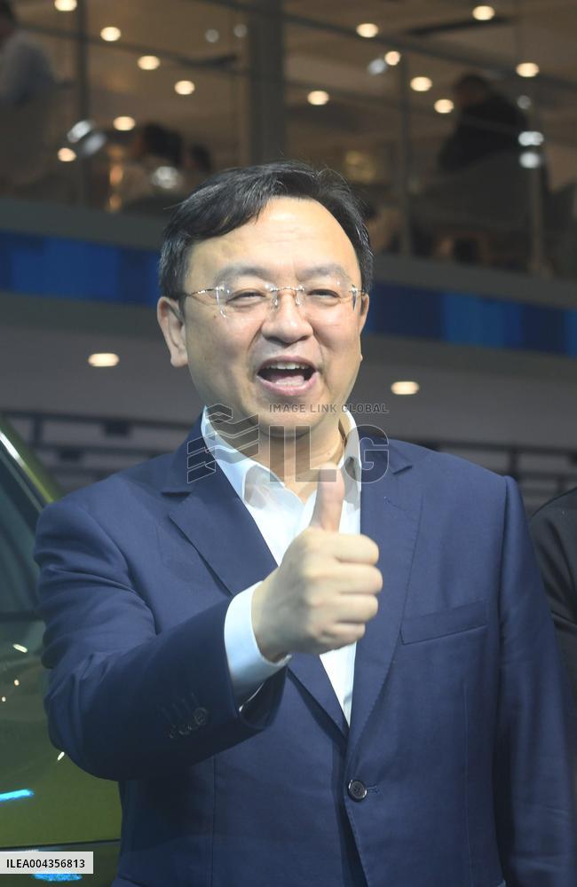 BYD Wang Chuanfu at 2025 Shanghai Auto Show