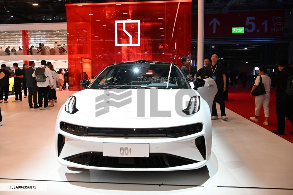 ZEEKR Booth at 2025 Shanghai Auto Show