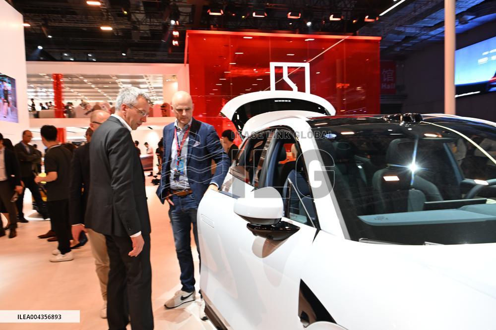 ZEEKR Booth at 2025 Shanghai Auto Show