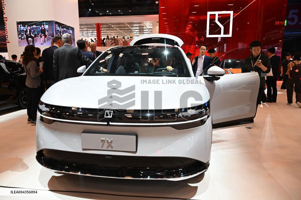 ZEEKR Booth at 2025 Shanghai Auto Show