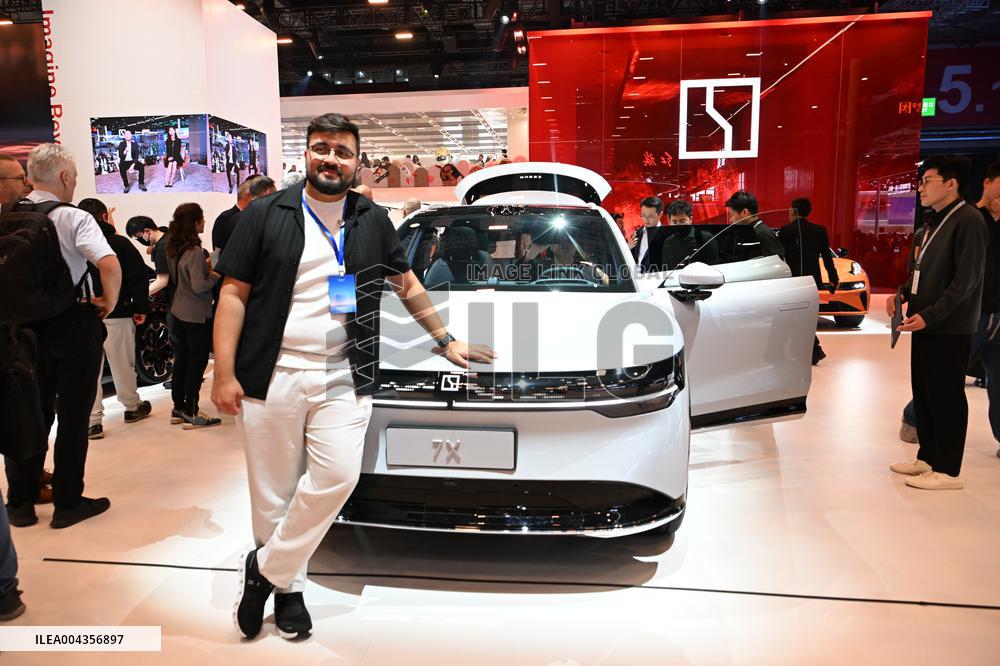 ZEEKR Booth at 2025 Shanghai Auto Show