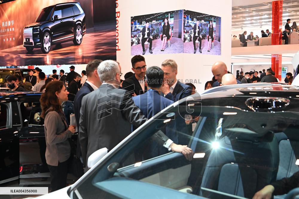 ZEEKR Booth at 2025 Shanghai Auto Show