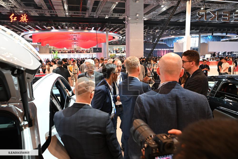 ZEEKR Booth at 2025 Shanghai Auto Show