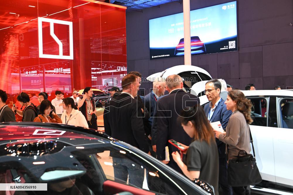 ZEEKR Booth at 2025 Shanghai Auto Show