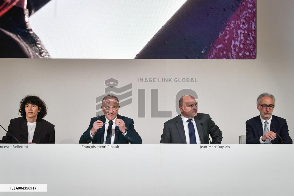 General meeting of Kering in Paris FA