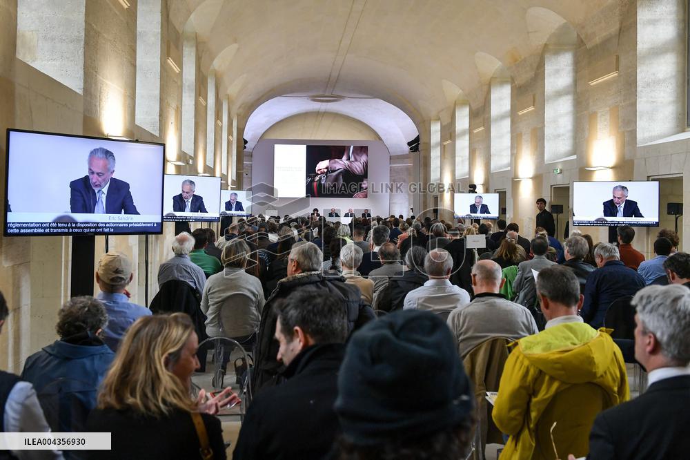 General meeting of Kering in Paris FA