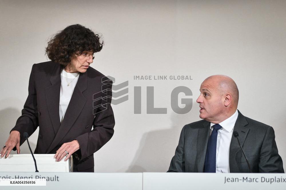 General meeting of Kering in Paris FA