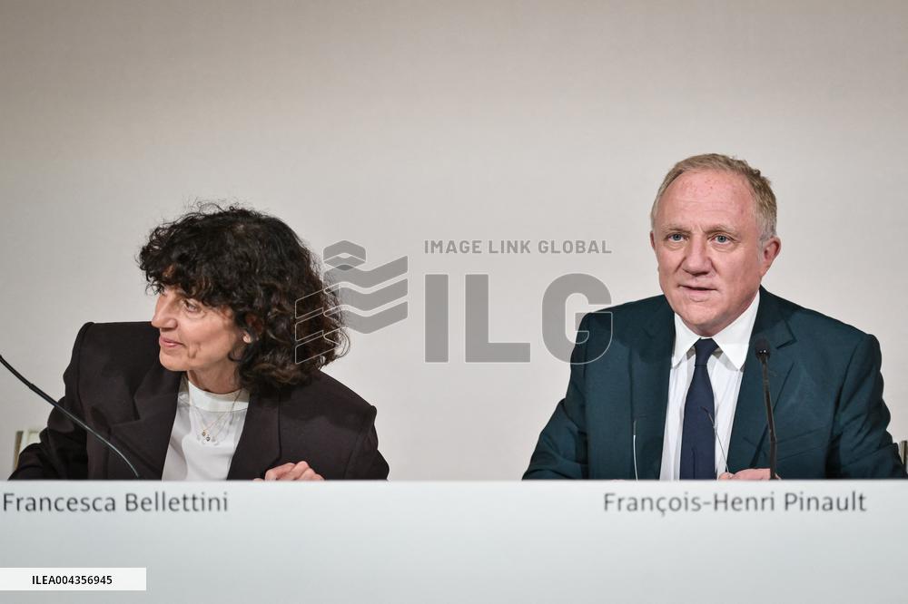 General meeting of Kering in Paris FA