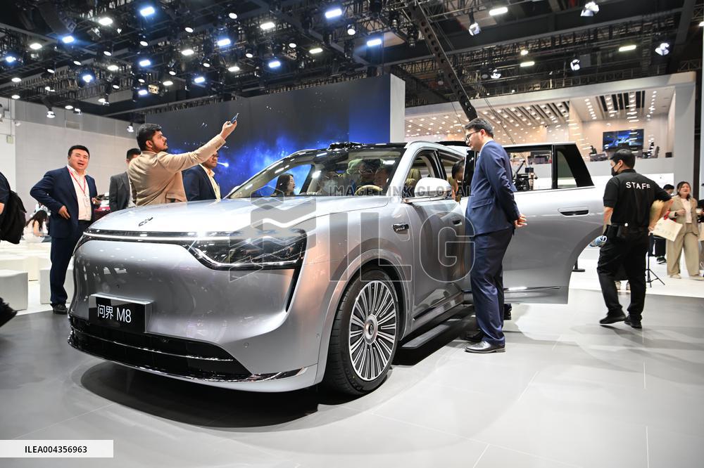 SERES AITO Booth at 2025 Shanghai Auto Show