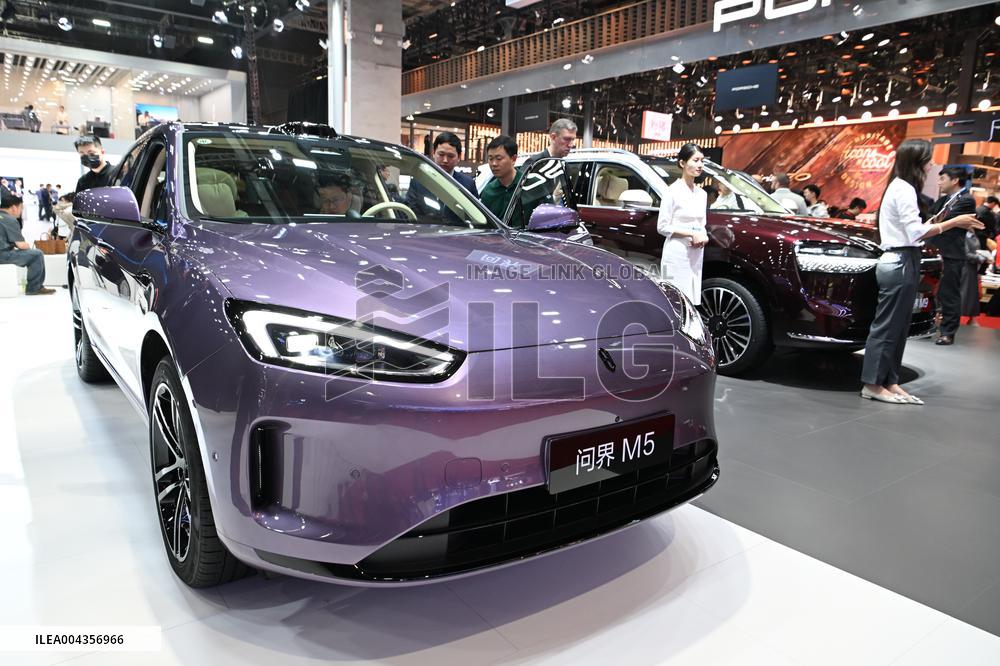 SERES AITO Booth at 2025 Shanghai Auto Show