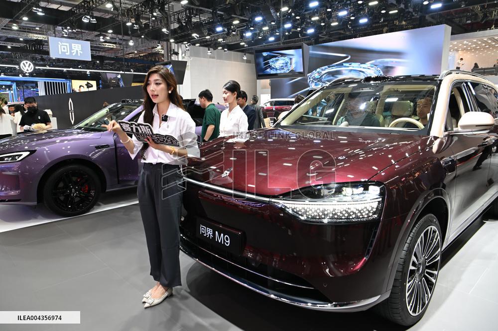 SERES AITO Booth at 2025 Shanghai Auto Show