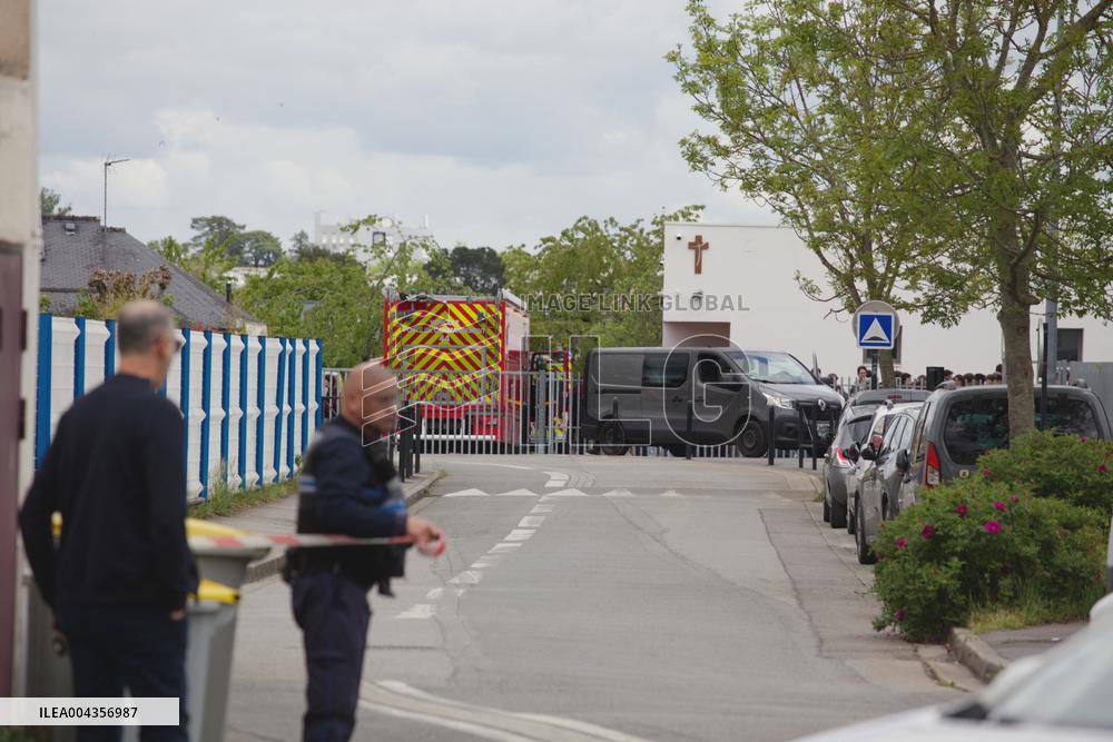 Student Killed in High School Knife Attack - Nantes