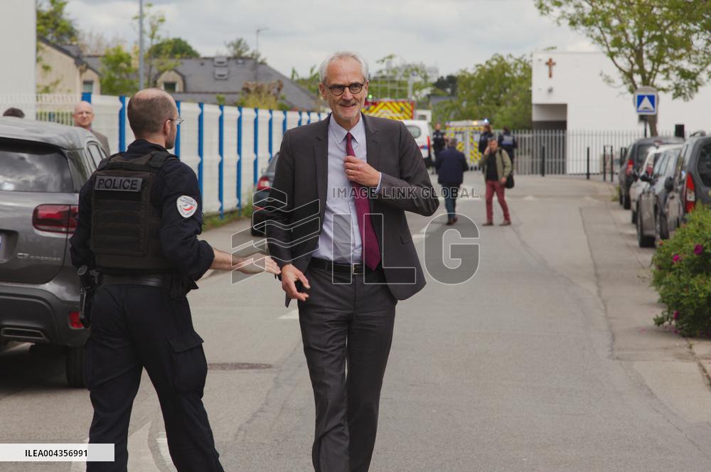 Student Killed in High School Knife Attack - Nantes