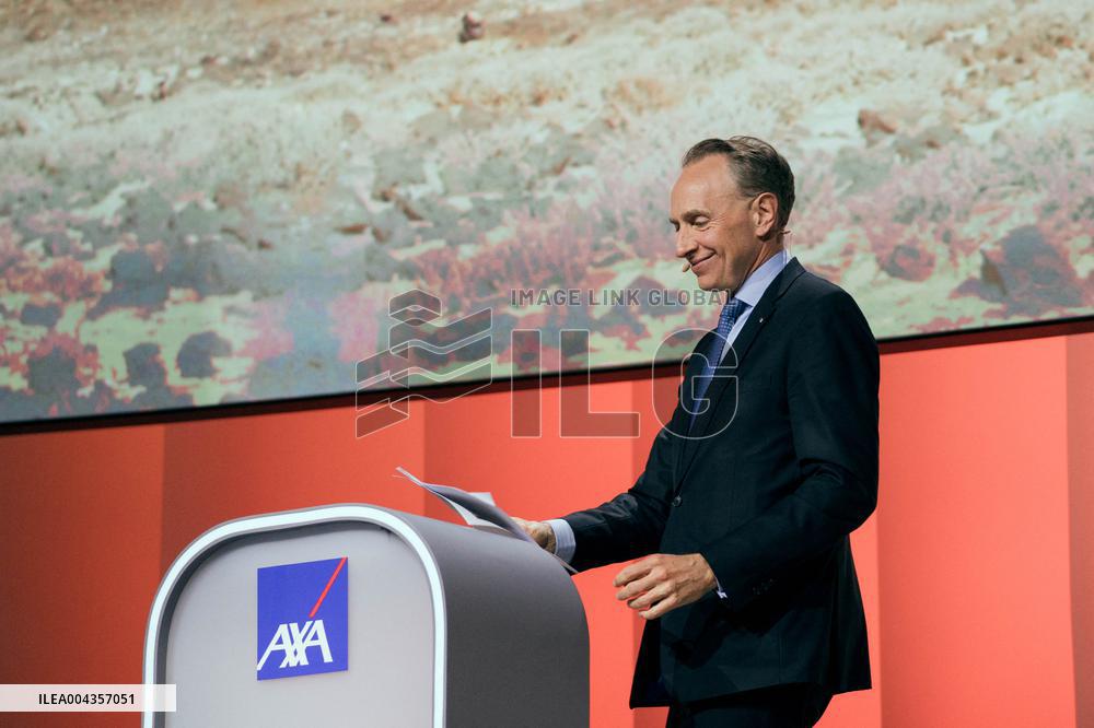 General Assembly of Axa group - Paris AJ