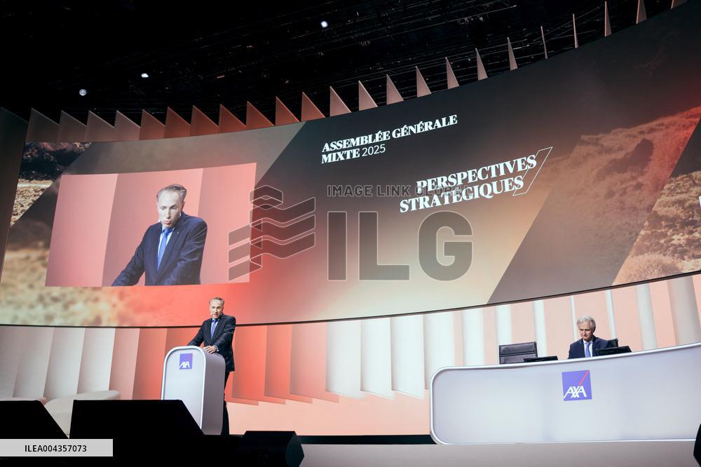 General Assembly of Axa group - Paris AJ