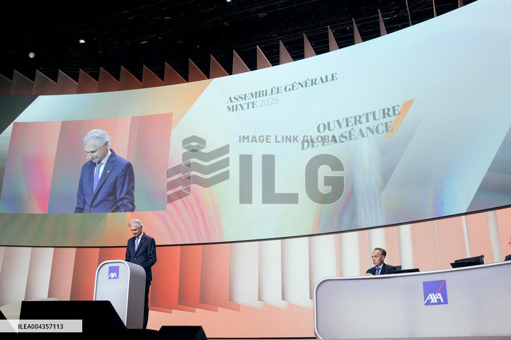 General Assembly of Axa group - Paris AJ