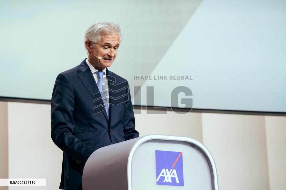General Assembly of Axa group - Paris AJ