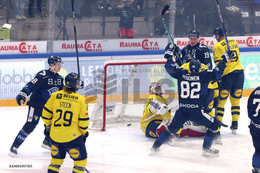 Ice hockey - Friendly - Finland vs Sweden
