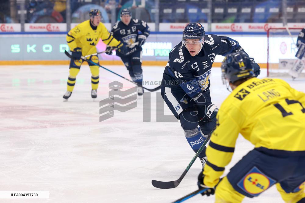 Ice hockey - Friendly - Finland vs Sweden
