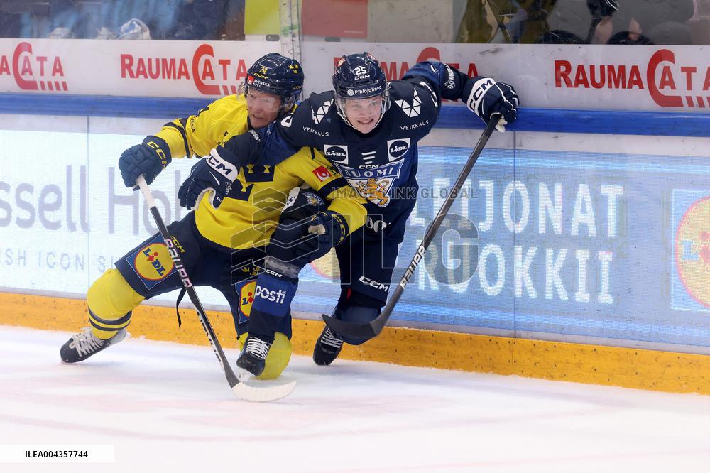 Ice hockey - Friendly - Finland vs Sweden