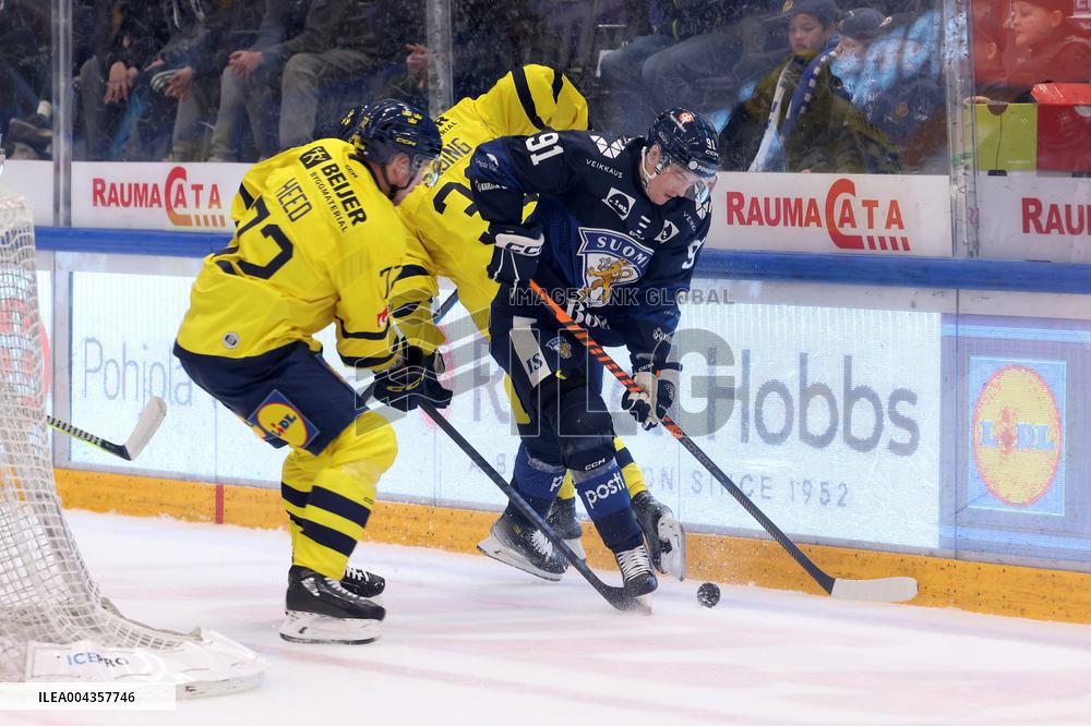 Ice hockey - Friendly - Finland vs Sweden