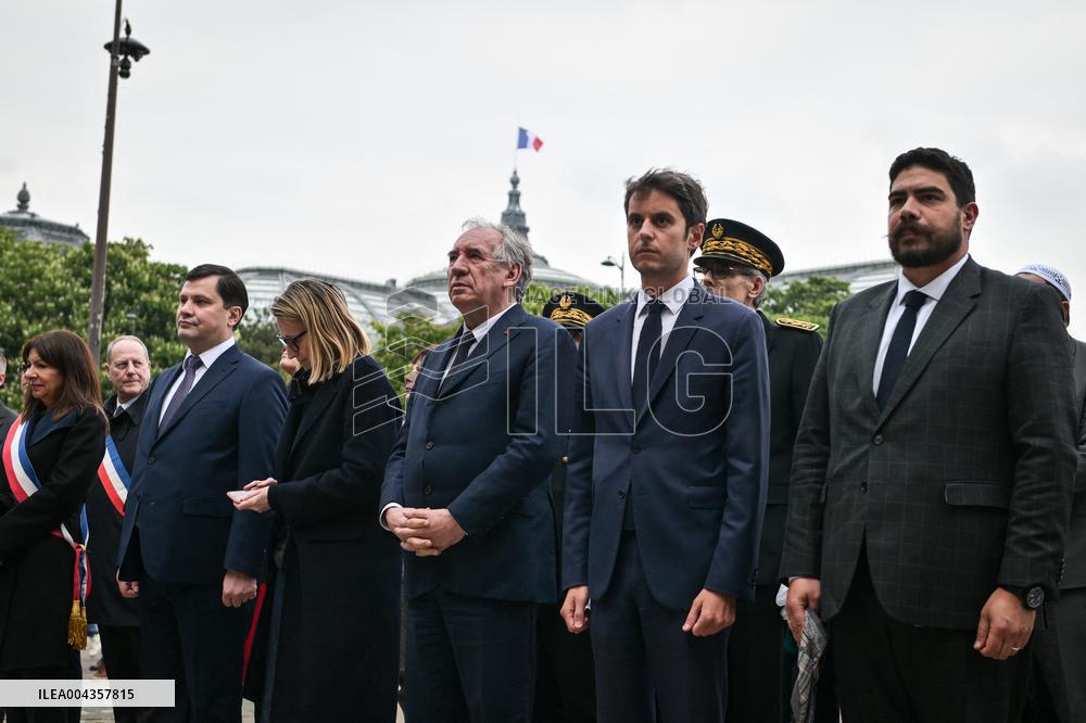 Annual commemoration of the Armenian genocide of 1915 in Paris - FA