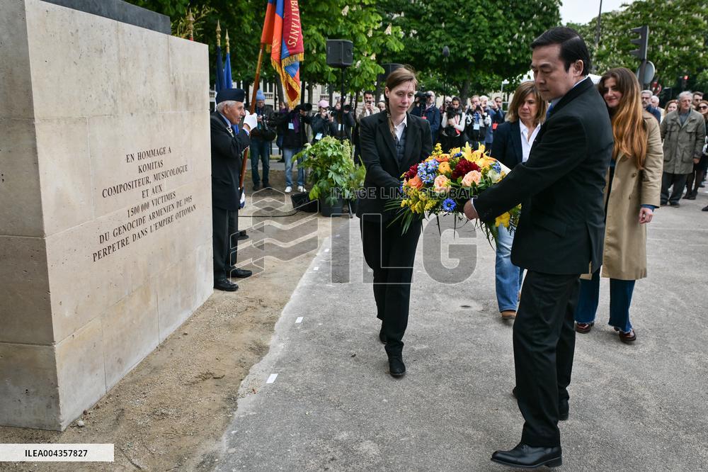 Annual commemoration of the Armenian genocide of 1915 in Paris - FA