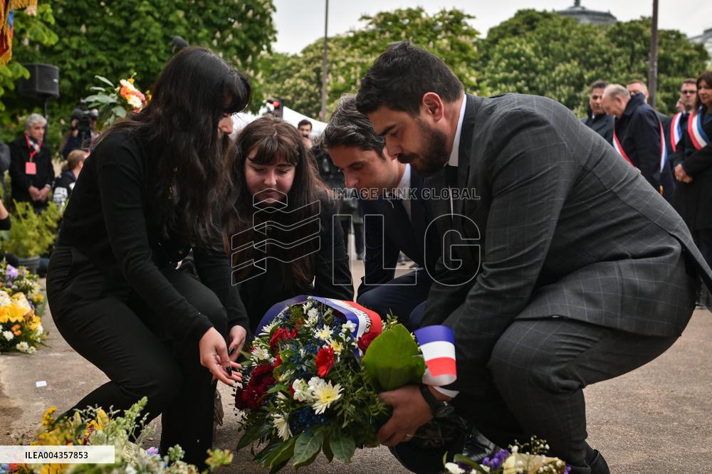 Annual commemoration of the Armenian genocide of 1915 in Paris - FA