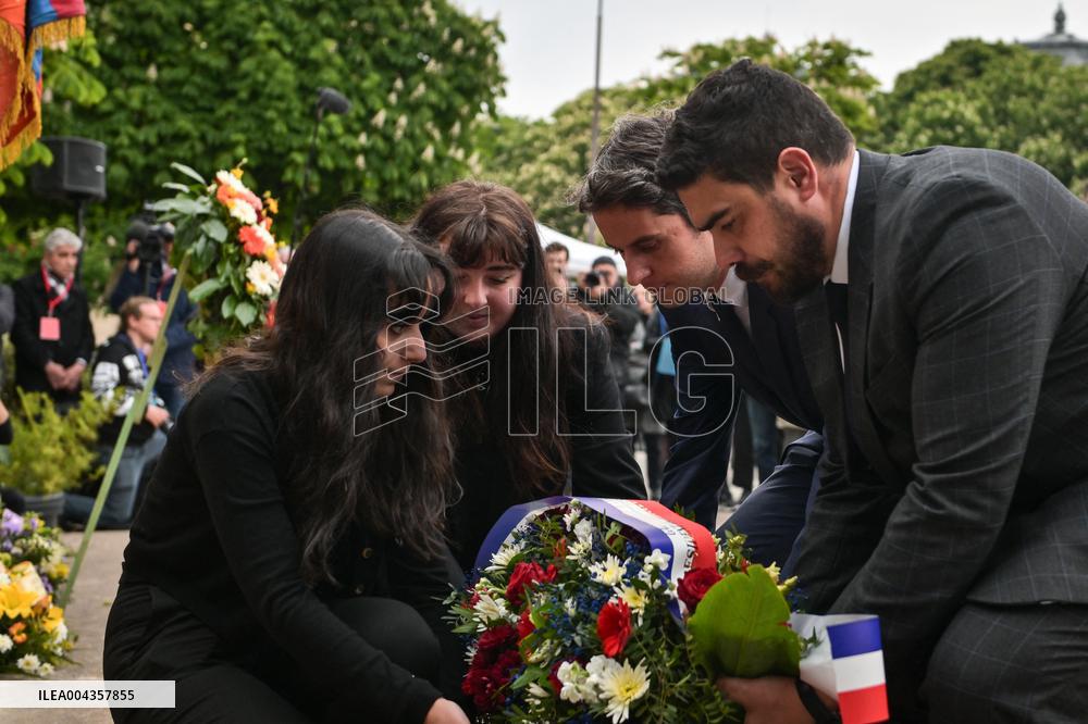 Annual commemoration of the Armenian genocide of 1915 in Paris - FA