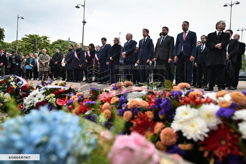 Annual commemoration of the Armenian genocide of 1915 in Paris - FA