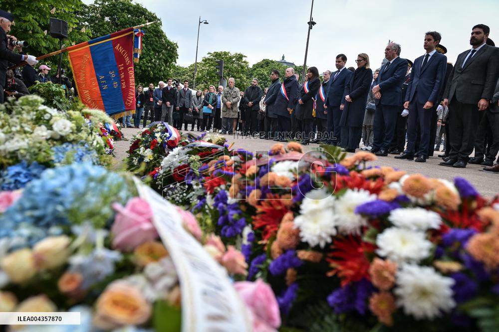 Annual commemoration of the Armenian genocide of 1915 in Paris - FA
