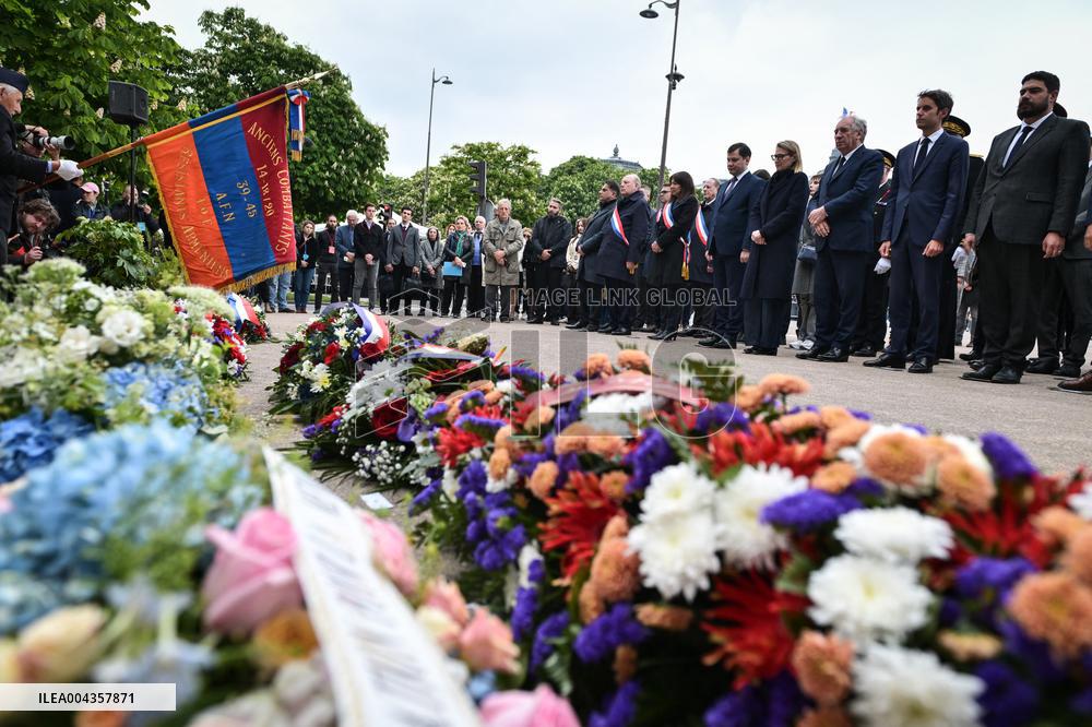 Annual commemoration of the Armenian genocide of 1915 in Paris - FA