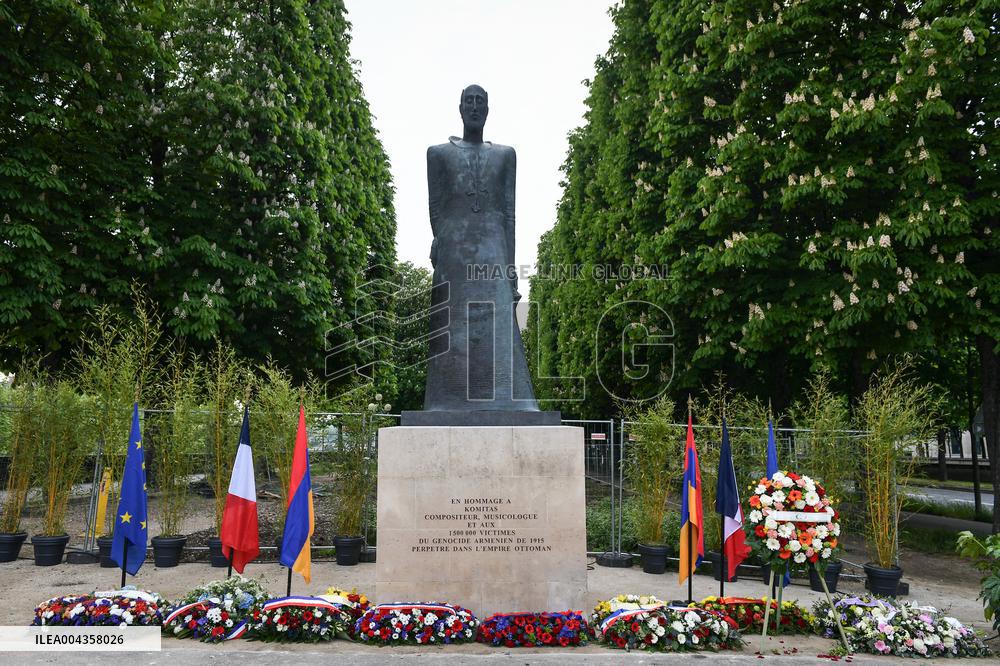 Annual commemoration of the Armenian genocide of 1915 in Paris - FA