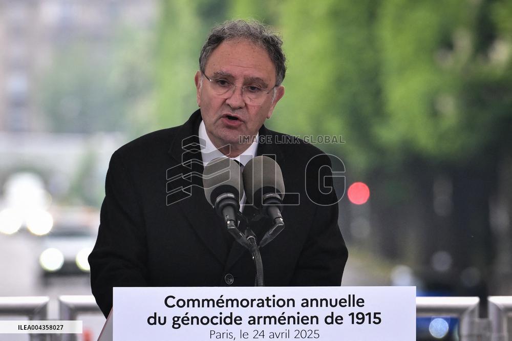 Annual commemoration of the Armenian genocide of 1915 in Paris - FA