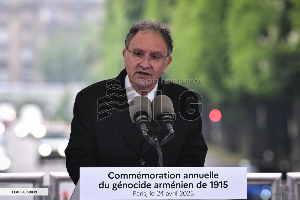 Annual commemoration of the Armenian genocide of 1915 in Paris - FA
