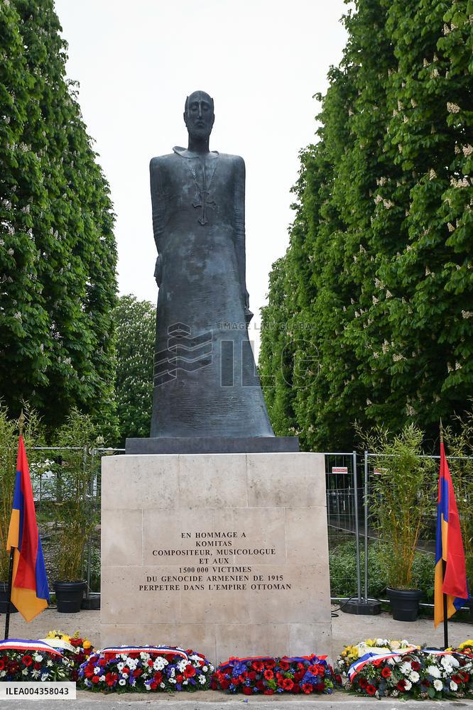 Annual commemoration of the Armenian genocide of 1915 in Paris - FA